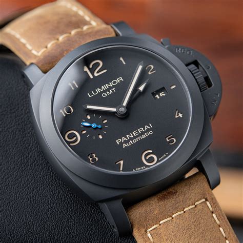 Panerai Luminor 1950 3 Day GMT Ceramic.